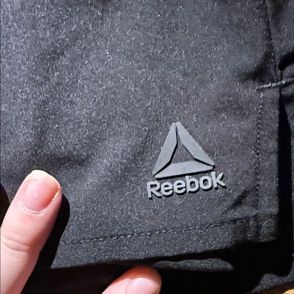 Reebok Charcoal Performance Shorts - Picture 3 of 3